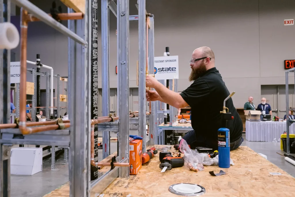 Cody McDonald of Van Contracting, Inc. in Columbia City, Indiana